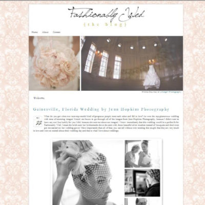 Published – Fashionably Wed Blog! Baughman Center Wedding
