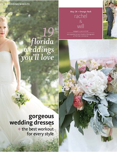 published wedding photographer, jacksonville wedding photographer, club continental wedding